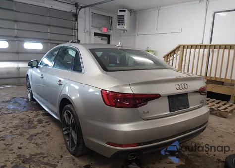 2017 Audi A4 2.0T Premium from USA, damaged, VIN WAUENAF47HN034570